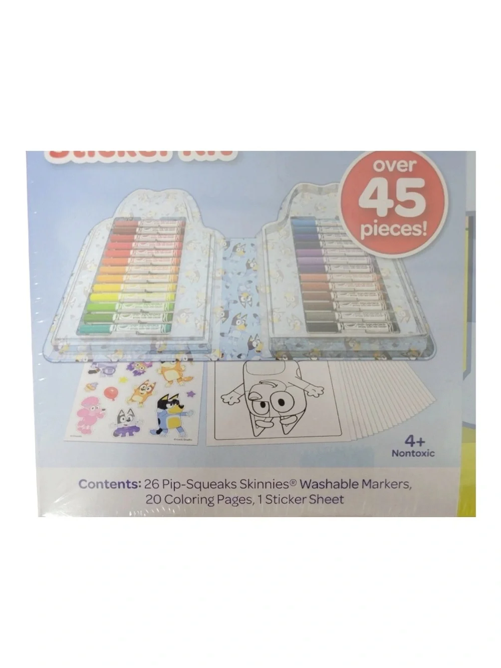 Crayola Bluey Color & Sticker Kit NIP